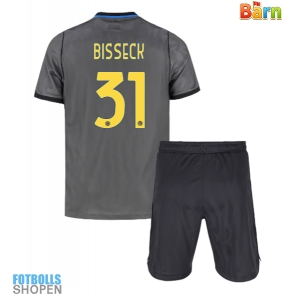 Billiga Inter Milan Yann Bisseck #31 Tredjeställ Barn 2026-27 Kortärmad (+ Korta byxor)